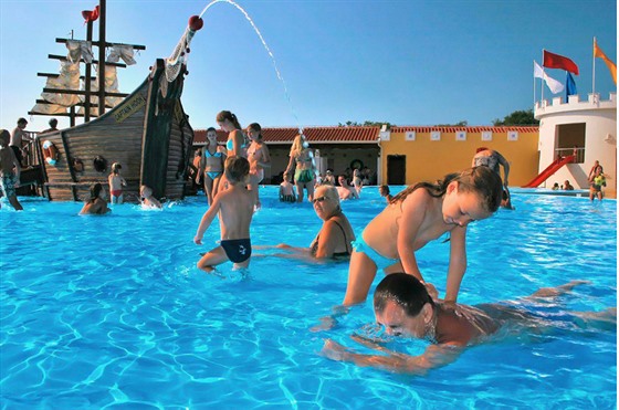 Nejoblíbenjí chorvatský kemp mezi echy, tyhvzdikový Park Umag na Istrii.