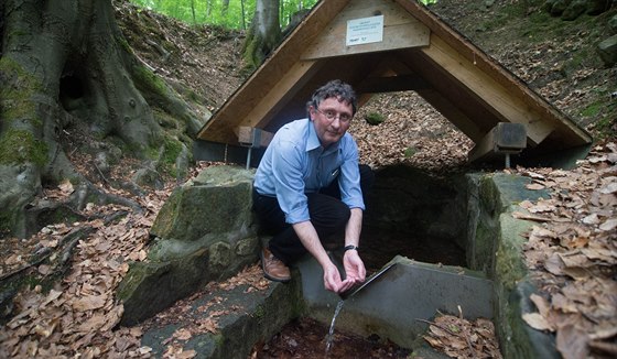 Boek ilavský u studánky Sirovátka, která leí ve svahu pod bufetem Tramp u...