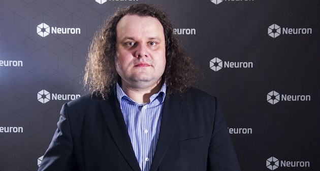 Historik Petr Koura, nositel grantu Nadace Neuron pro rok 2015 v oboru...