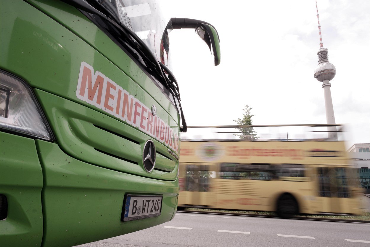 Konkurenci na lince Praha - Berlín zvý�il zejména p�íchod dopravce MeinFernbus...