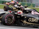 Romain Grosjean ze stáje Lotus ve Velké cen Kanady.