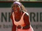 Americká tenistka Serena Williamsová ve v semifinále Roland Garros.