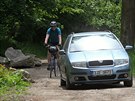 Cyklotrasa u Bradla na Jihlavsku je moment�ln� op�t pr�jezdn�.