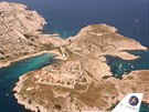 Ostrov Ratonneau  nejvtí z ostrvk Friulského souostroví