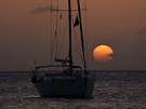 Západ slunce v Karibiku - Svatý Vincent