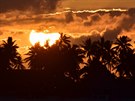 Nejkrásnjí západ slunce pro m byl na ostrov Bora Bora 3.prosince 2014 pi...