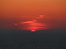 Západ slunce v Dugim Otoku v Chorvatsku