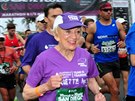 Harriette Thompsonová bhem maratonu v San Diegu