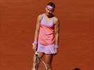 Smutná Lucie afáová ve finále Roland Garros