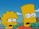 Levák Bob a Líza a Bart Simpsonovi