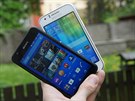 Sony Xperia E4g a Samsung Galaxy J1