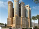 Vizualizace nejvtího hotelu na svt Abraj Kudai, který vyrstá v Saúdské...