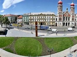 Divadelní terasy v centru Plzn proly rekonstrukcí za 40 milion korun. (3....
