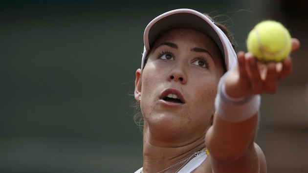 panlsk tenistka Garbine Muguruzaov je soupekou afov v boji o semifinle Roland Garros.