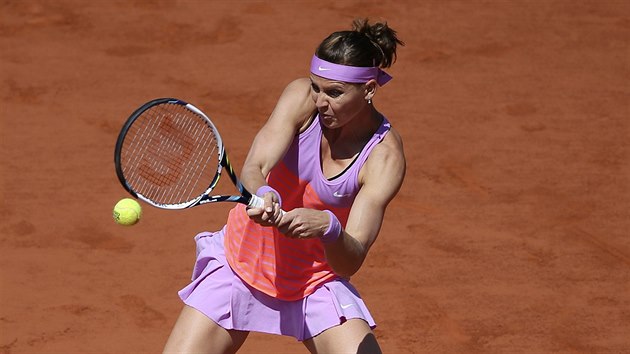 esk tenistka Lucie afov hraje v semifinle Roland Garros.