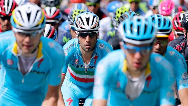 Italský cyklista Vincenzo Nibali