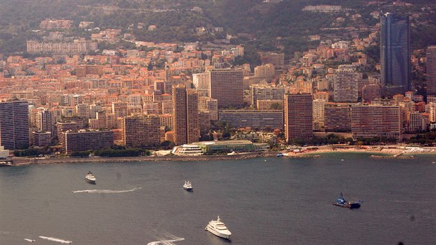 Pohled na Monako