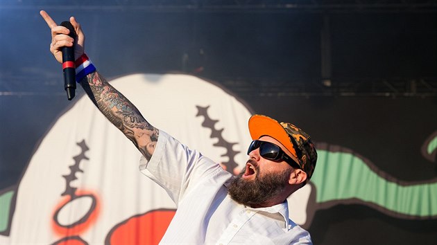 Limp Bizkit vystoupili 5. června 2015 na festivalu Rock for People v Hradci Králové.