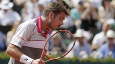 výcarský tenista Stan Wawrinka elí ve finále Roland Garros Djokoviovi.