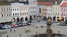 Ulici U �erné v�e se brzy na nám�stí P�emysla Otakara II. nedostanete.