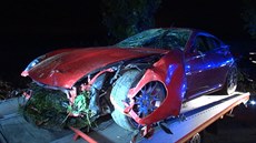 Nehoda Ferrari