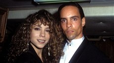 Mariah Carey se svým bratrem Morganem, kdy měli ještě dobré vztahy.
