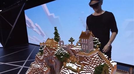 Minecraft pro HoloLens