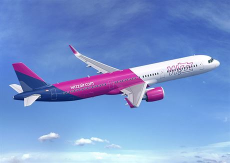 Airbus A321neo v barvách Wizz Air. Práv objednávka od maarského dopravce...
