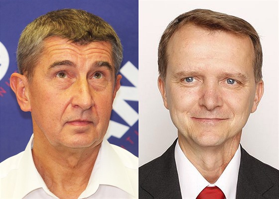 Ministr financí Andrej Babi (ANO) a poslanec Ladislav incl (SSD)