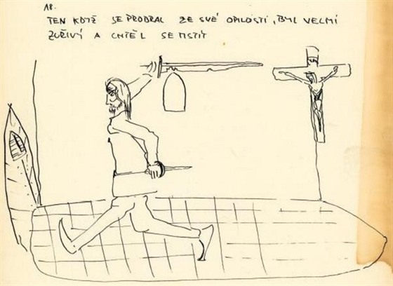 Filip Topol: Angus Burge (ukázka z komiksu)