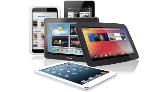 iPad ve spolenosti tablet s Androidem