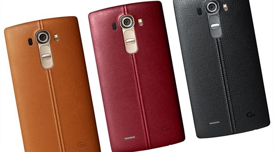 Koená záda prémiové verze LG G4 telefonu dodávají punc luxusu. Moné problémy...