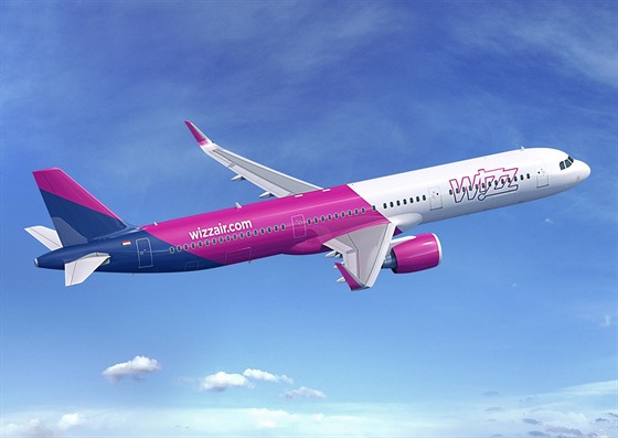 Airbus A321neo v barvách Wizz Air