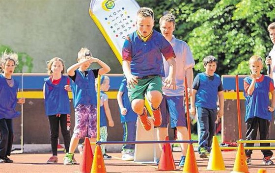 Trénink s bronzovým olympionikem ve stelb Miroslavem Januem a skokanem na...