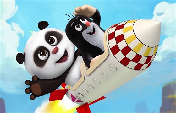 Oficiální plakát k sérii Krtek a Panda