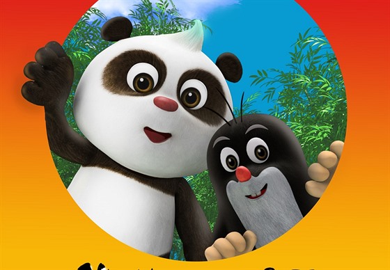 Plakát k českočínskému seriálu Krtek a Panda