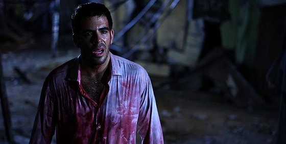 Reisér Eli Roth jako herec ve filmu Aftershock