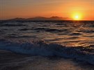 Západ slunce nad ostrovem Kos