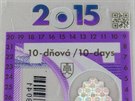 Slovenská desetidenní dálniní známka