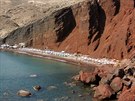 Rudá plá (Red Beach), Santorini