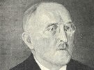 Dobový portrét Ernsta Schollicha.