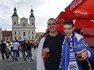 V Uherském Hraditi se odehrálo utkání mistrovství Evropy ve fotbale hrá do...