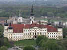 Pohled na bval premonstrtsk klter v Olomouci  klter Hradisko (zvan i...