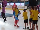 Eva Samková na zahájení Her VII. olympiády mládee v Plzni. (14. ervna 2015)