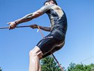 Petr Pol��ek na z�vod� Spartan Race