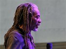 Zpvák Bobby McFerrin (vlevo) a klavírista Chick Corea 17. ervna v hale Vodova...