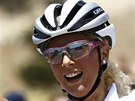 výcarská bikerka Jolanda Neffová projídí vítzn cílem závodu ne Evropských...