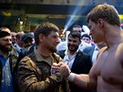 Ramzan Kadyrov je velký fanouek boxu.