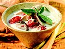 Thajská kuchyn - Kuecí polévka s kokosovým mlékem Tom Kha Gai