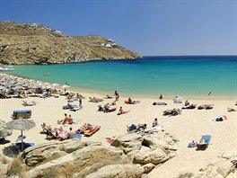 Paradise Beach, Mykonos.